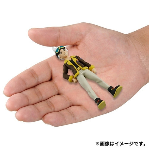 Authentic Japanese Moncolle Trainer figure, rare and limited edition