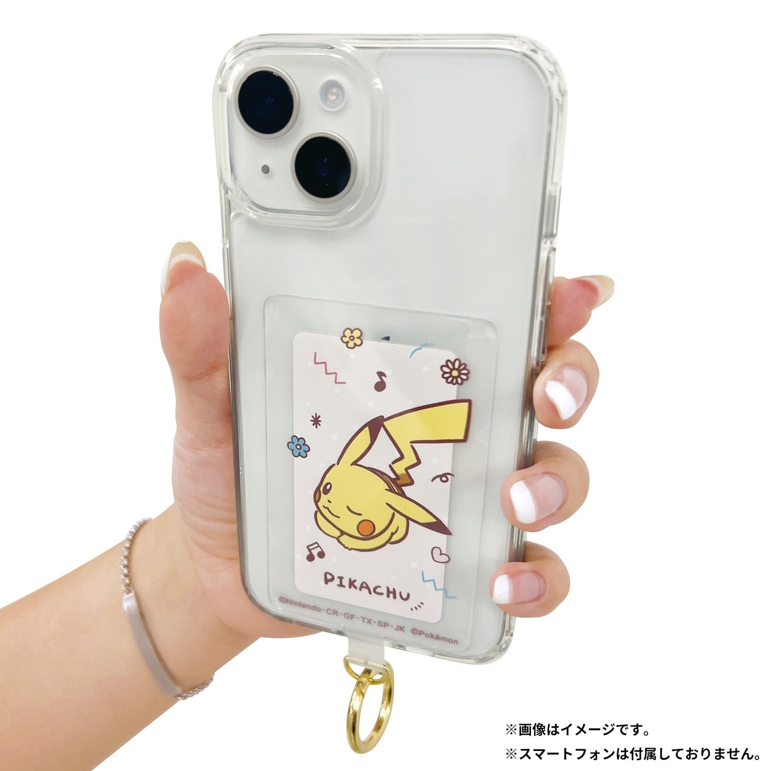 Back view of Pikachu collectible, showing off multi-sheet design, authentic Japanese product