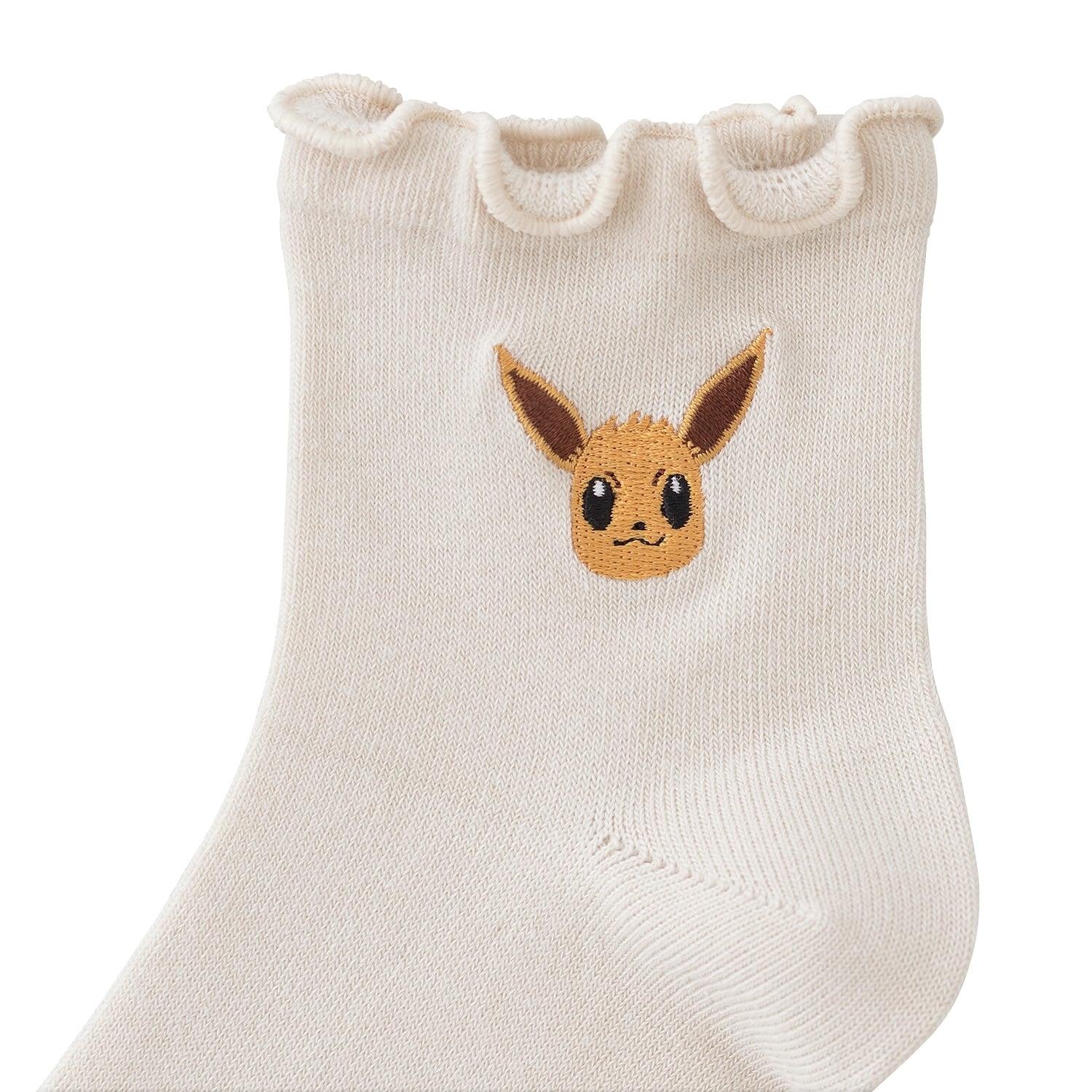 Middle Socks One Point Mellow Eevee from Japan with unique artwork