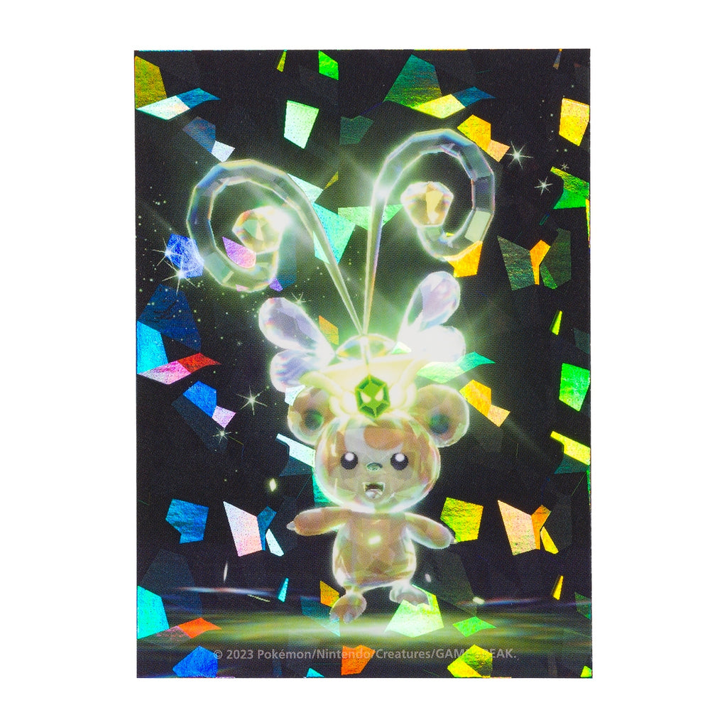 Pokemon Sticker Bug Terrastal Hymeguma from Japan, featuring Teddiursa artwork