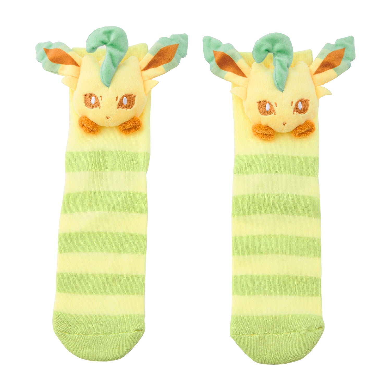 Middle socks with mascot Leafeon (25-29cm)