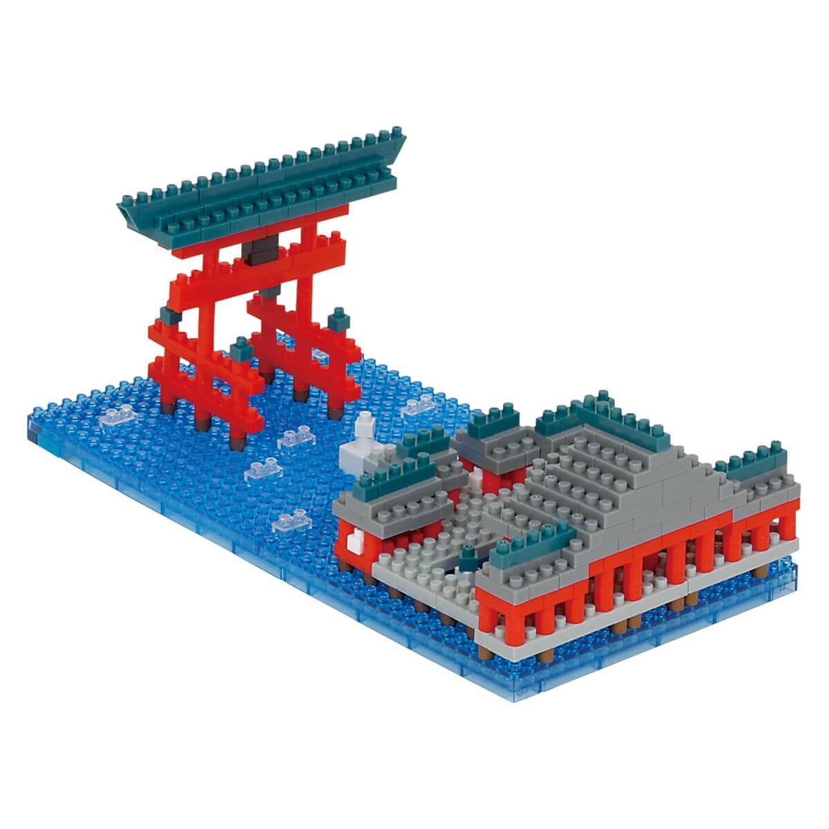 Nanoblock Itsukushima Shrine Otorii