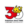 B-SIDE LABEL Pokemon Sticker BIG Pokemon 30th Anniversary