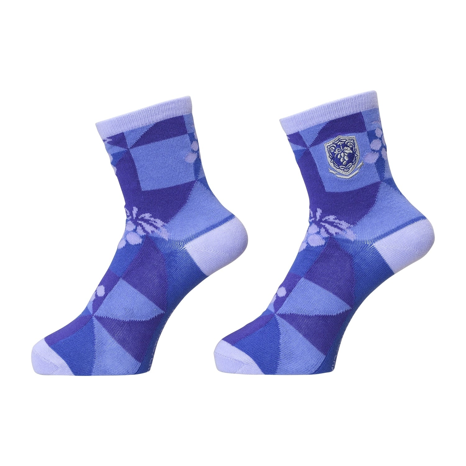 [Choice] Middle socks Grape Academy (23-25cm)