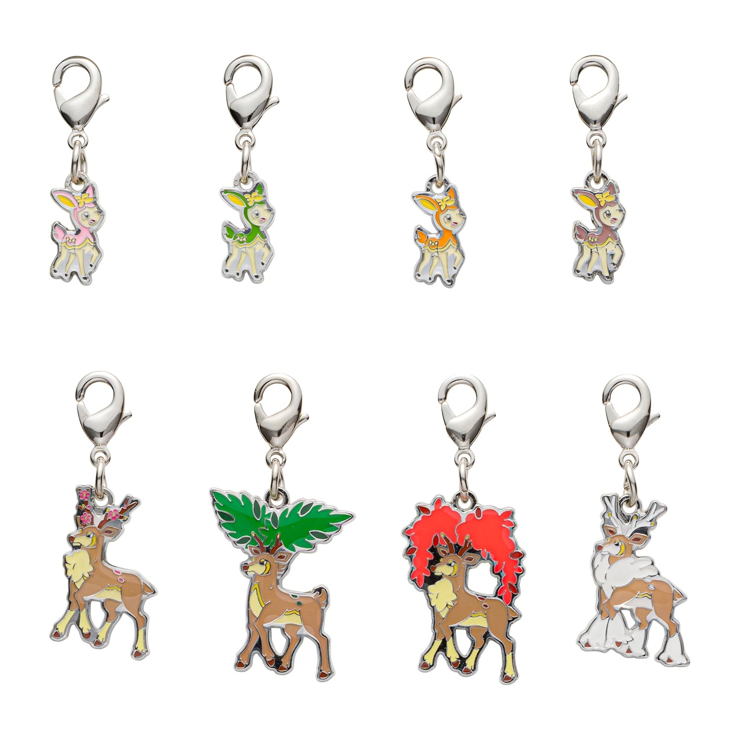 National Encyclopedia Metal Charm 585/586 from Japan, featuring a detailed metal design