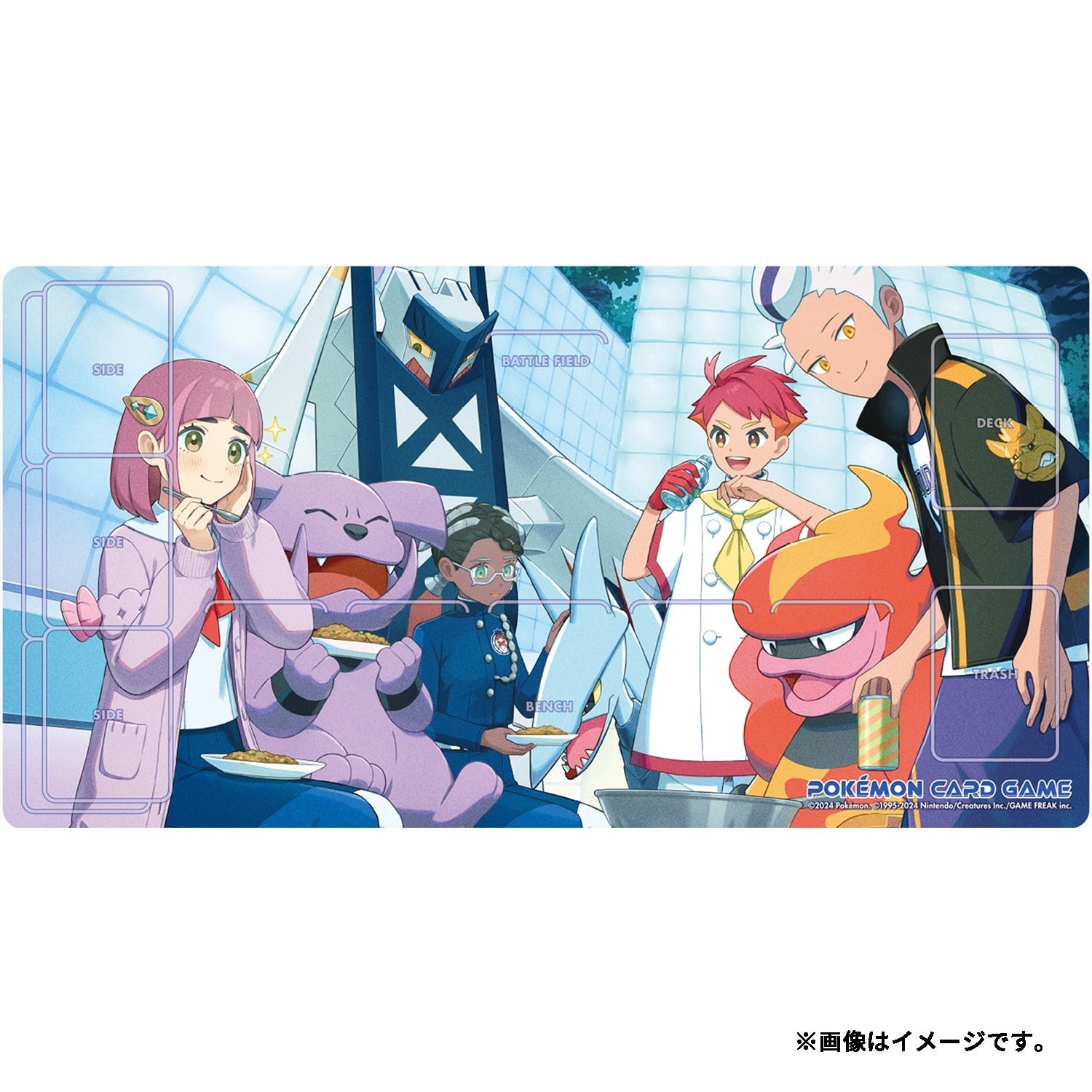 Pokemon Card Game Rubber Playmat POKÉMON TRAINERS -Blueberry Academy-