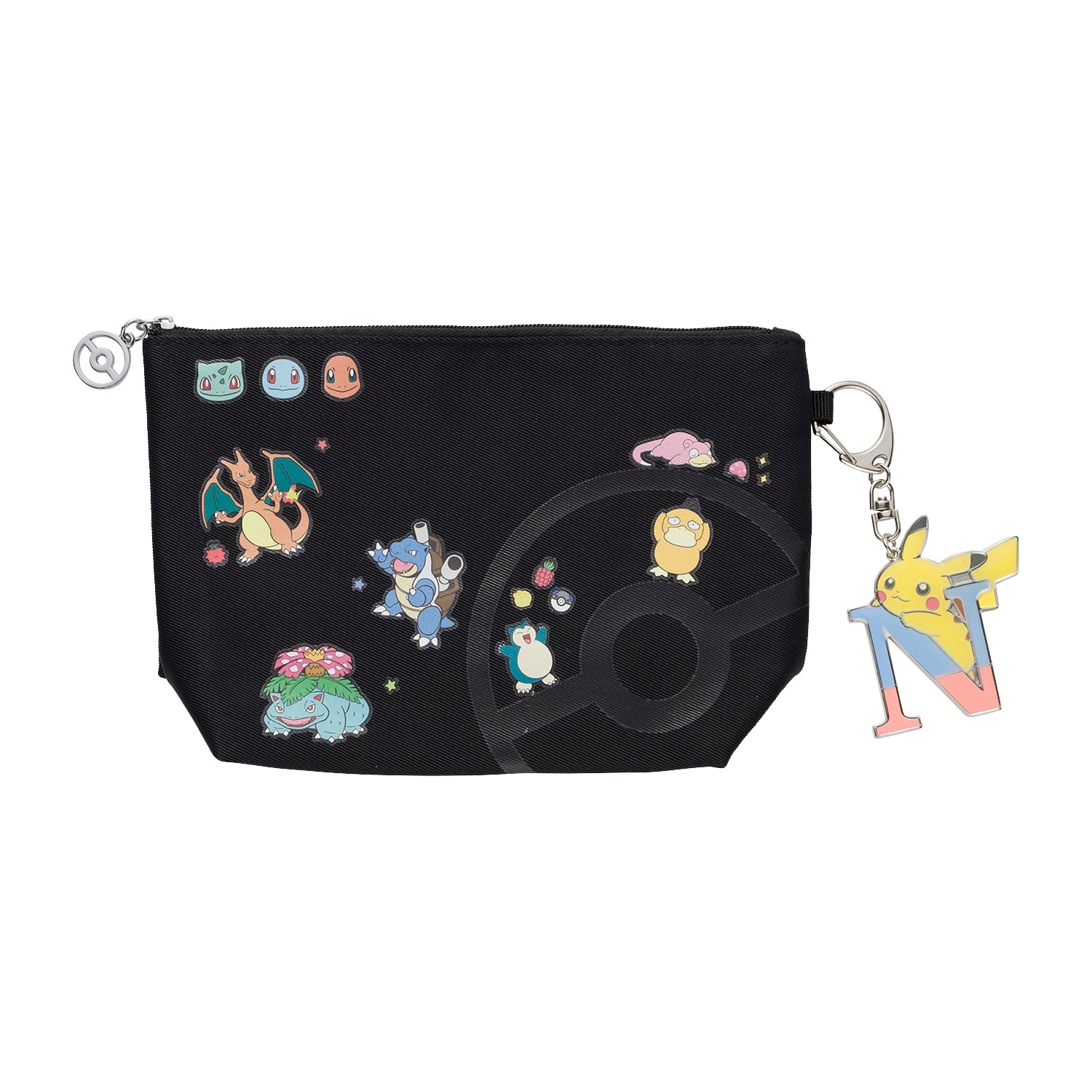 Pikachu keychain packaging, official Pokemon Center Japan licensed product