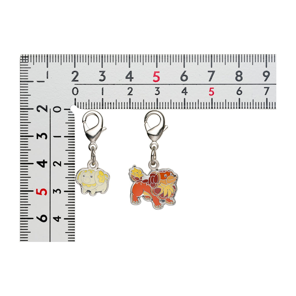 Pokemon Metal Charm from Japan, featuring unique anime-style artwork