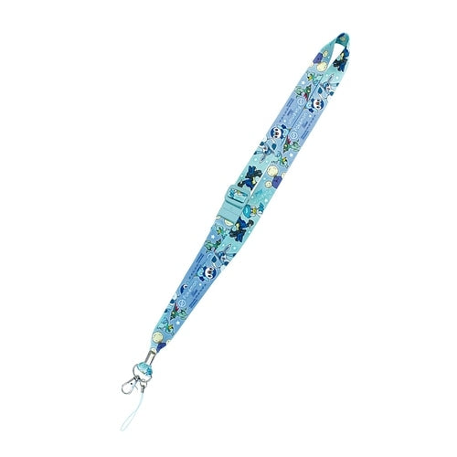 Snubbull neck strap with blue and mint gradation from Japan