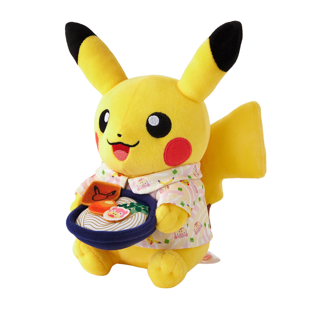 Pikachu Udon Plush | Pokémon Center Kagawa Japan Exclusive