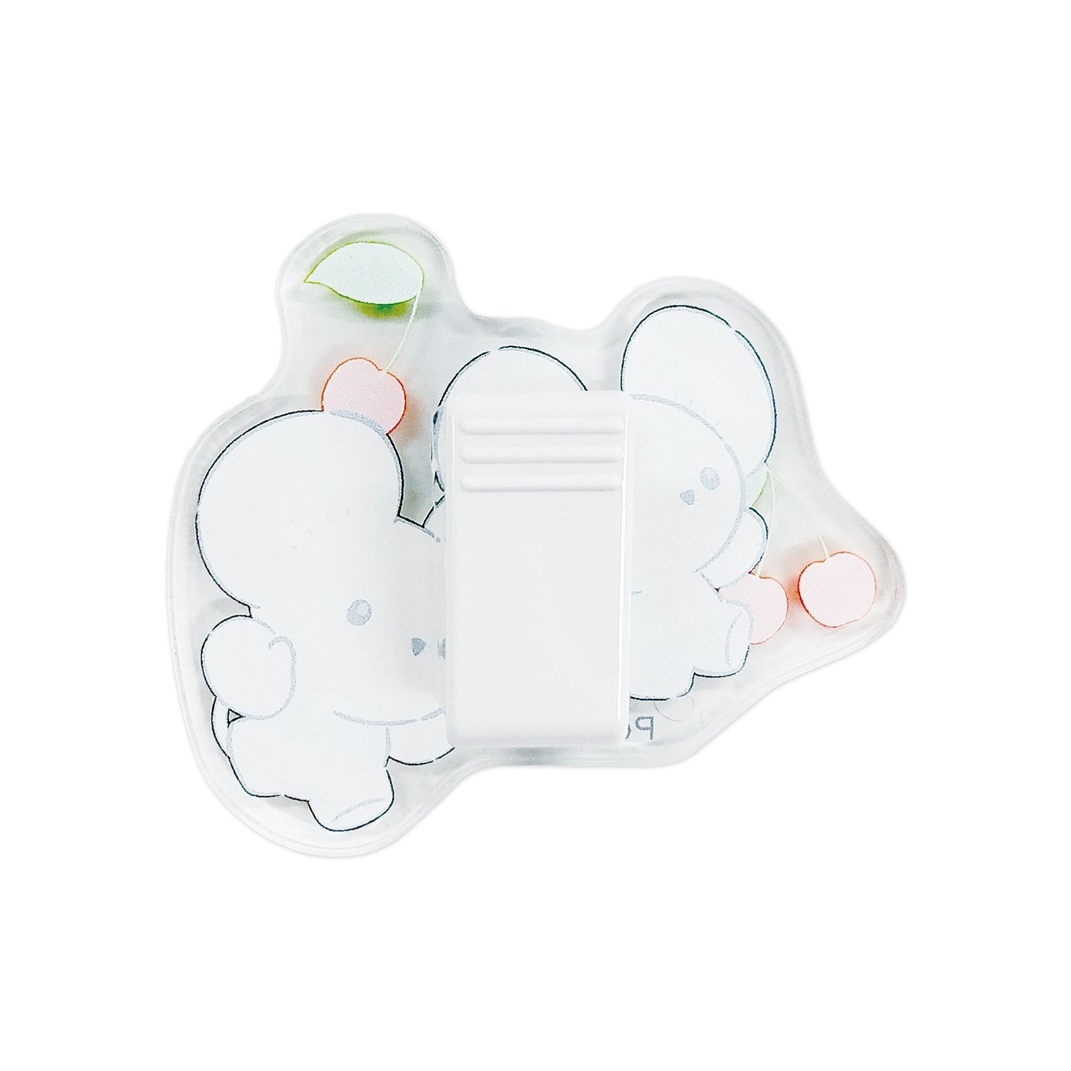 Die-cut acrylic clip/wakka mouse