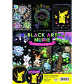 black art coloring book