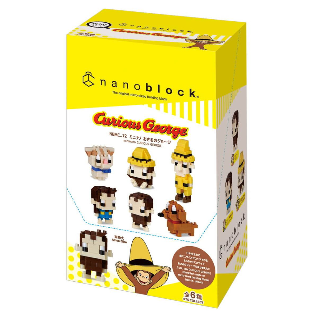 Nanoblock Mininano Curious George (BOX)
