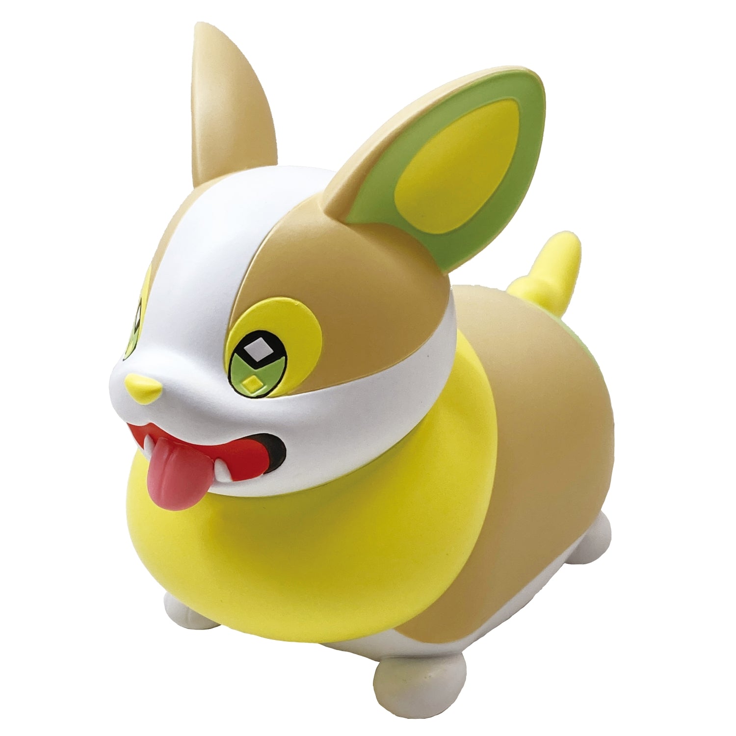 Soft Vinyl Time Series Pokemon Coin Bank Onepachi from Japan, featuring Yamper