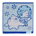 POKÉMON TRAINERS Grusha & Alwhale guest towel with vibrant anime characters from Japan