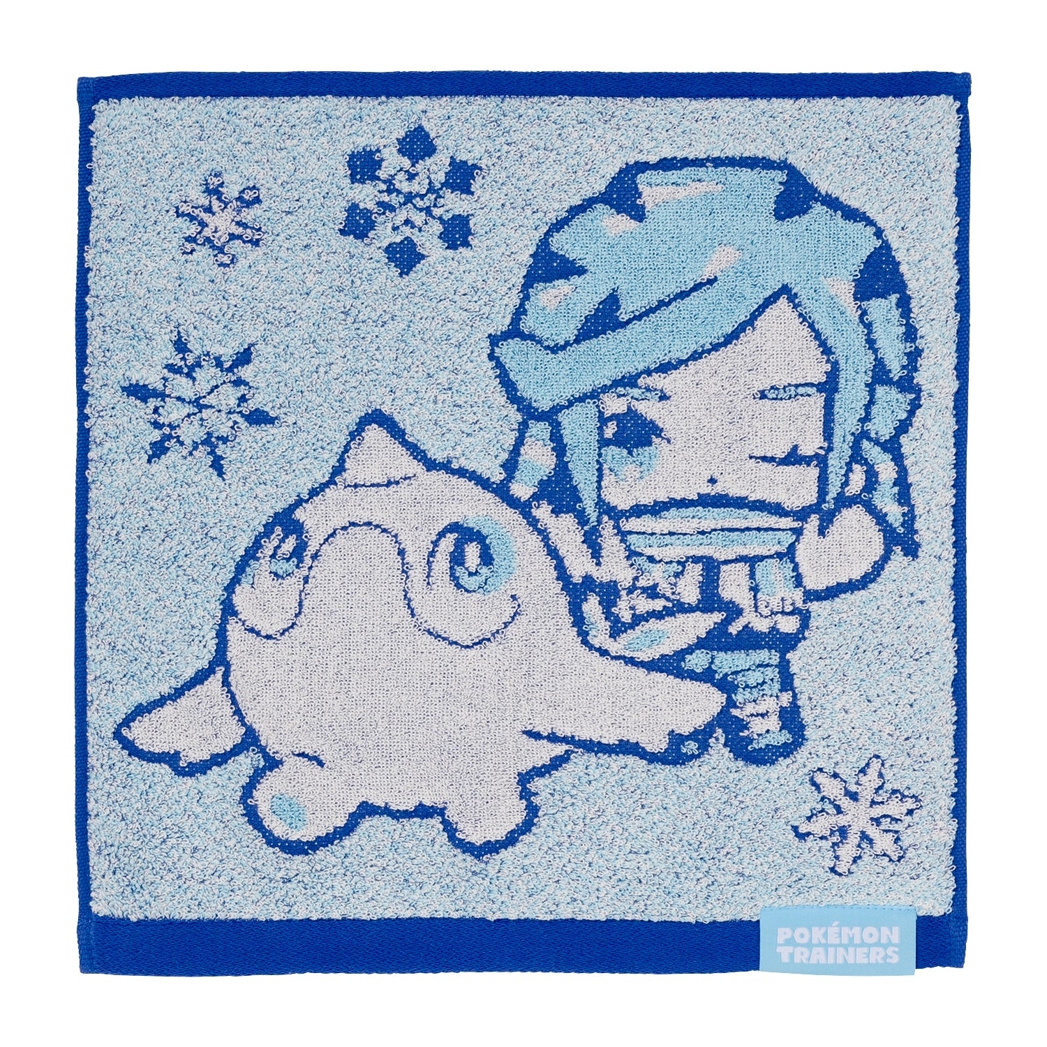 POKÉMON TRAINERS Grusha & Alwhale guest towel with vibrant anime characters from Japan