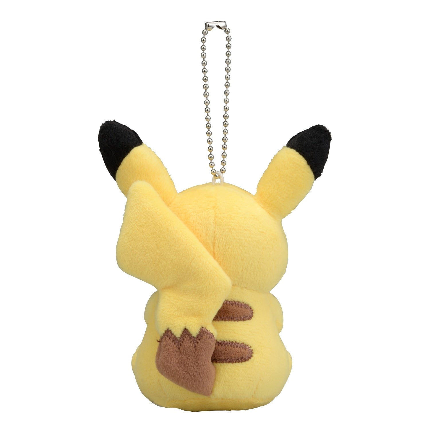 Authentic Japanese Pikachu plush, detailed stitching, from Pokemon Center Online