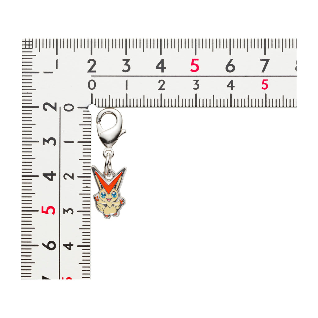 Pokemon Center Japan Metal Charm 494, a small collectible item with authentic Japanese packaging