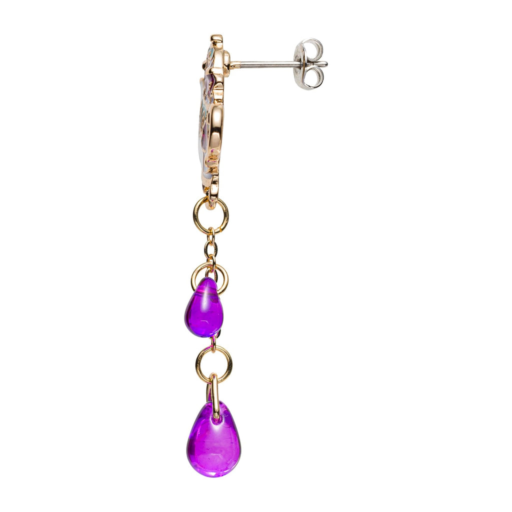 Authentic Pokémon earrings with detailed anime character from Japan