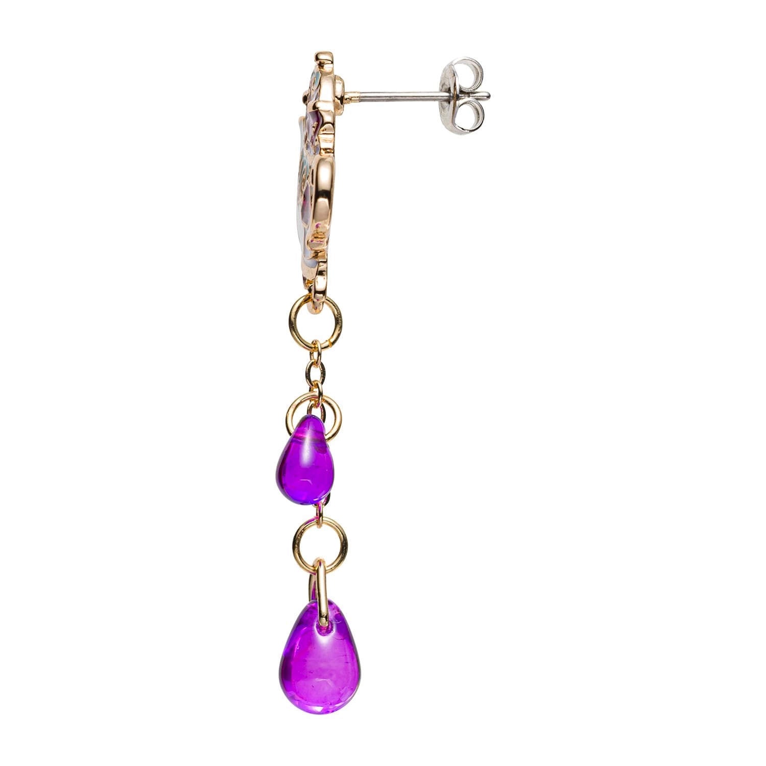 Authentic Pokémon earrings with detailed anime character from Japan