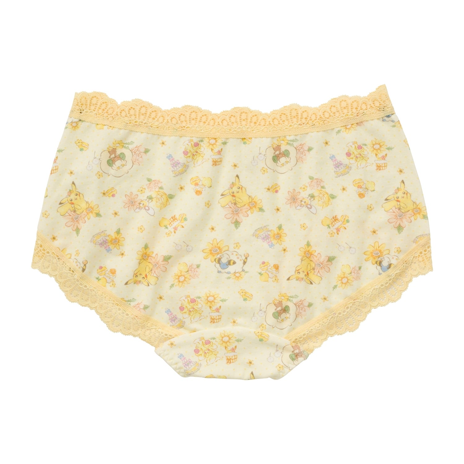 Shorts Pikachu Yellow S/M/L