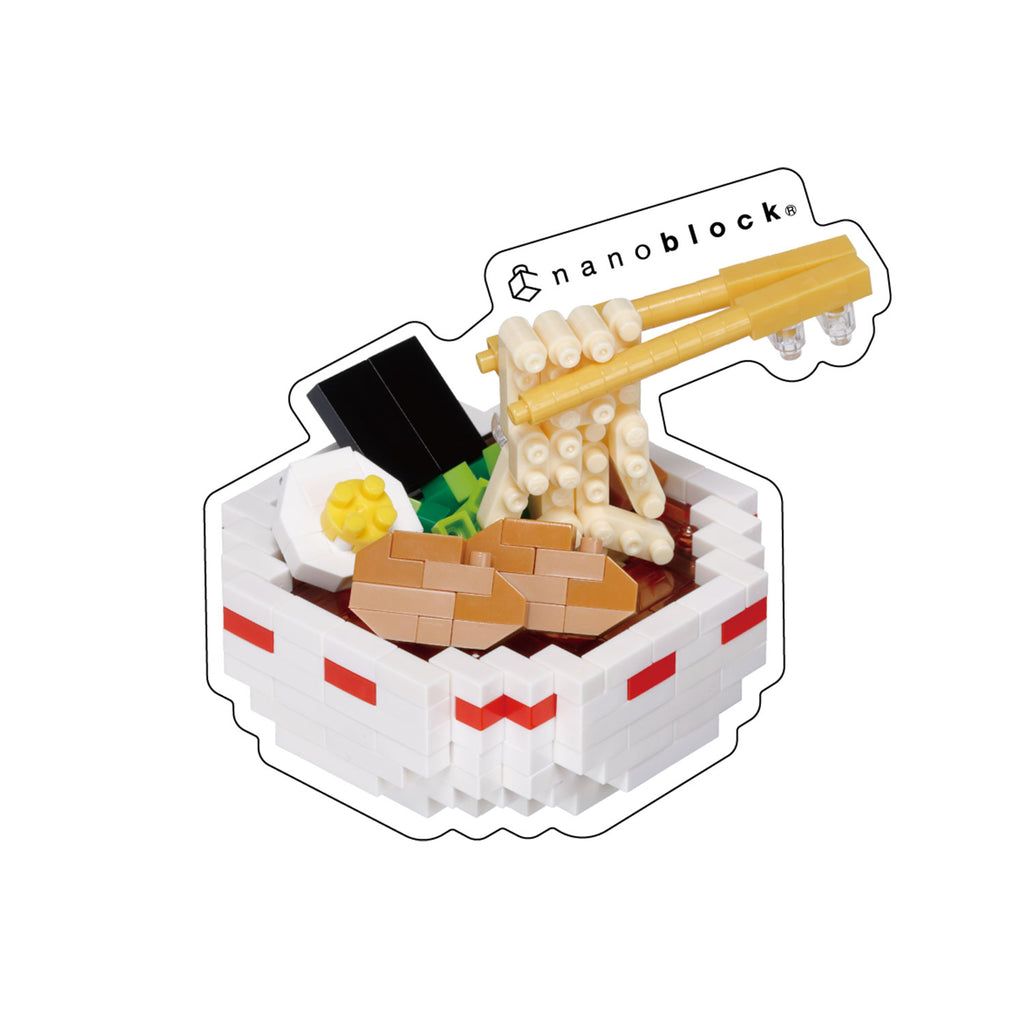 Nanoblock sticker set of 5 food