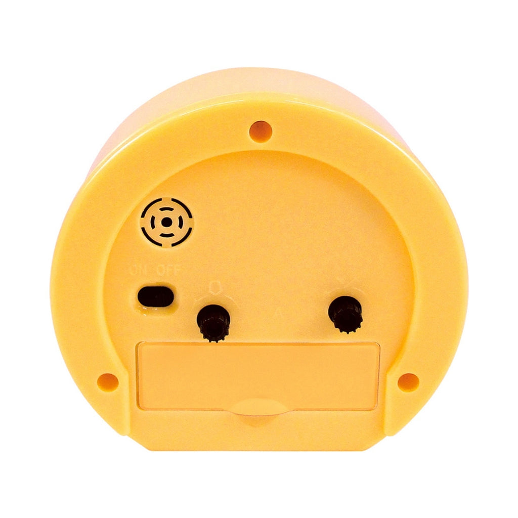 Round alarm clock colors/orange