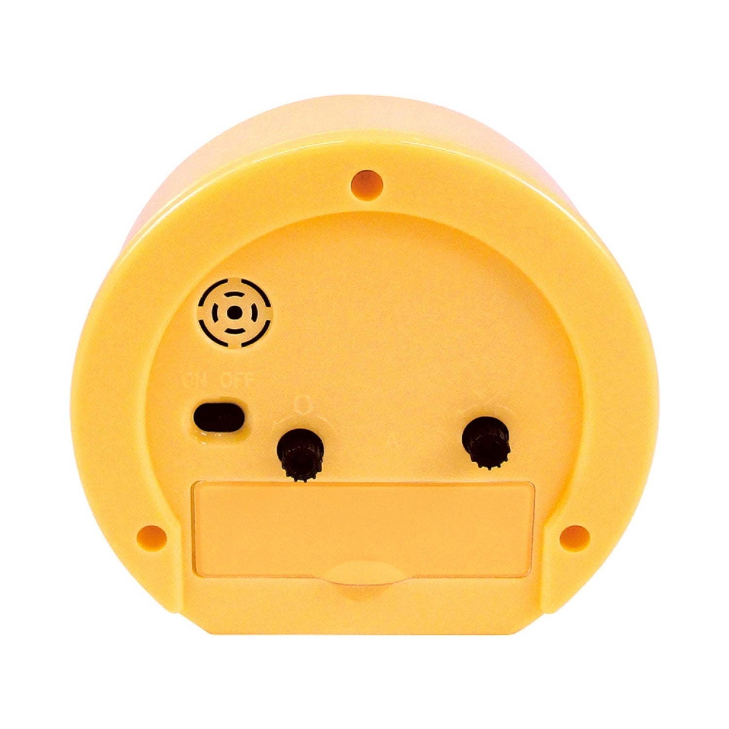 Round alarm clock colors/orange