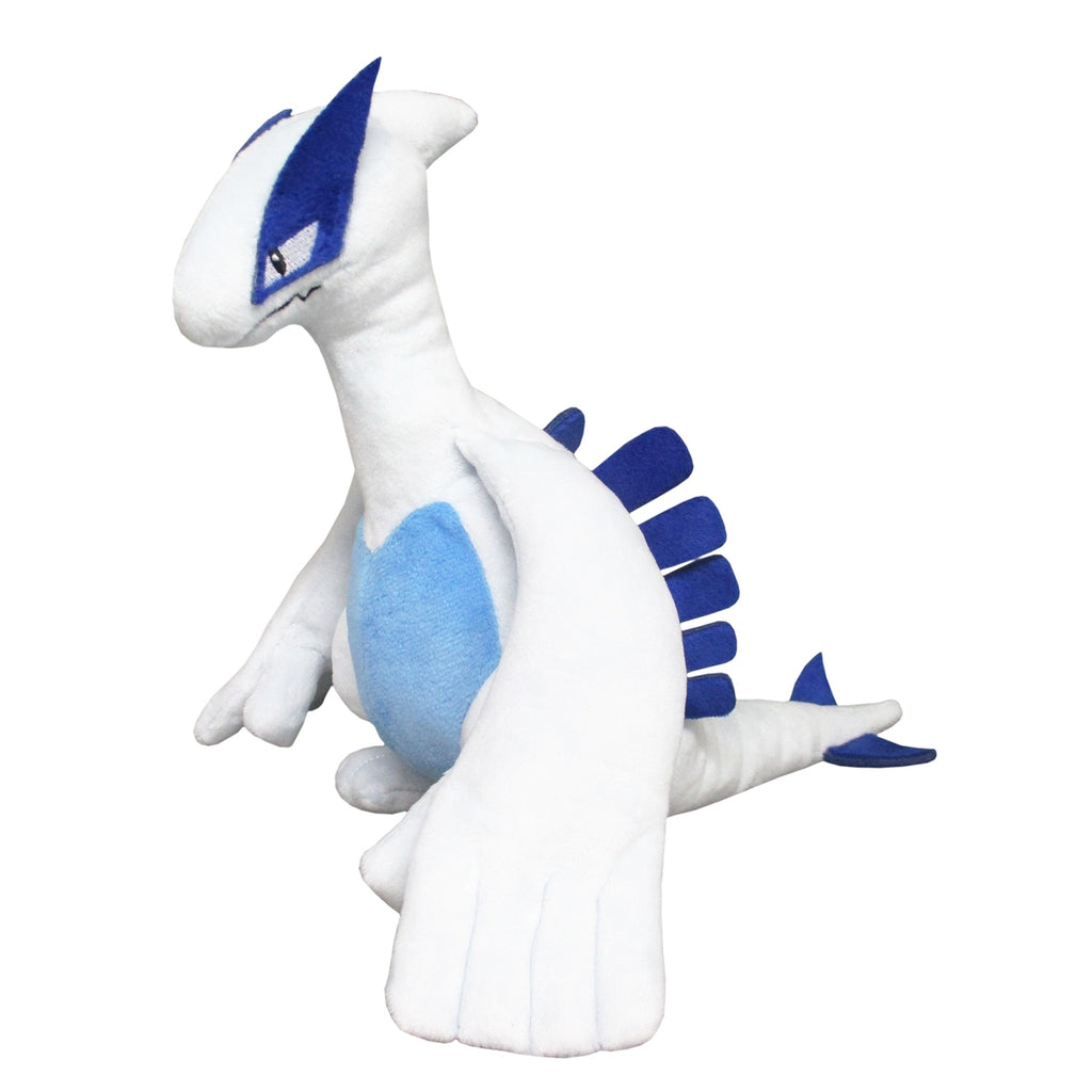 Cute Lugia stuffed toy sitting down, imported from Japan, exclusive anime merchandise