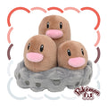 Pokémon fit Dugtrio (#51) Official Plush – Pokémon Center Japan