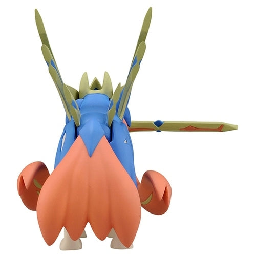 Authentic Japanese Pokemon Zacian figure with intricate details
