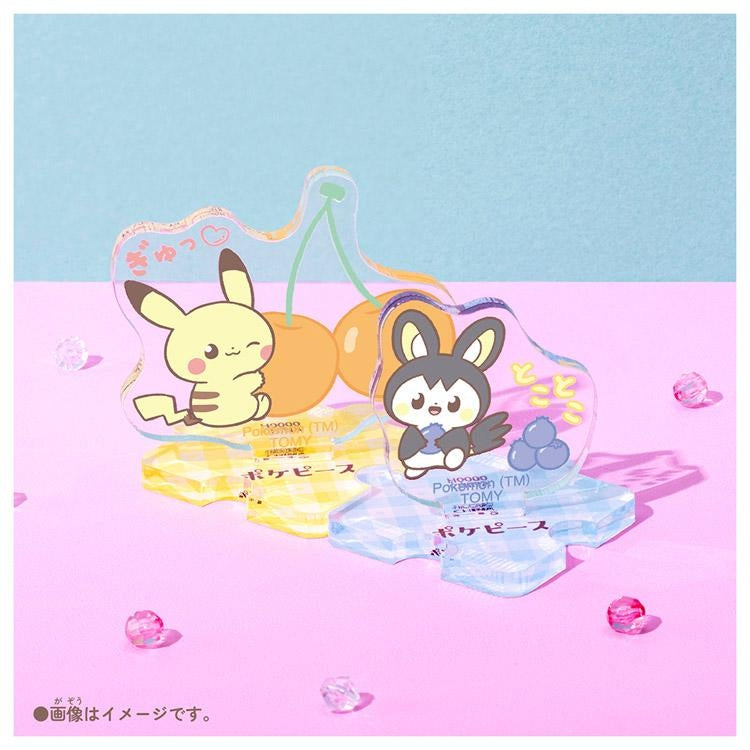 Pokemon Acrylic Stand with Colorful Fruits, a unique Japanese anime collectible