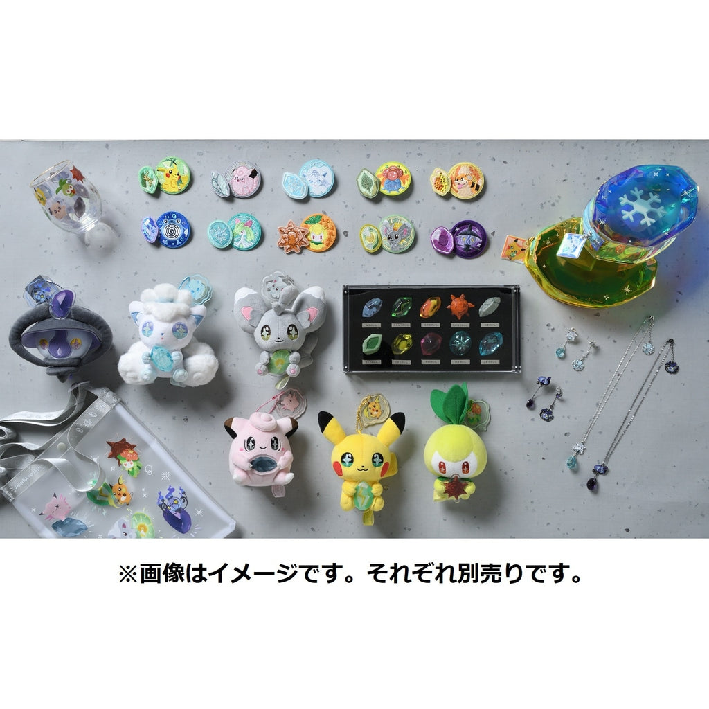 Back of Pokemon Embroidery Brooch, highlighting detailed stitching from Japan