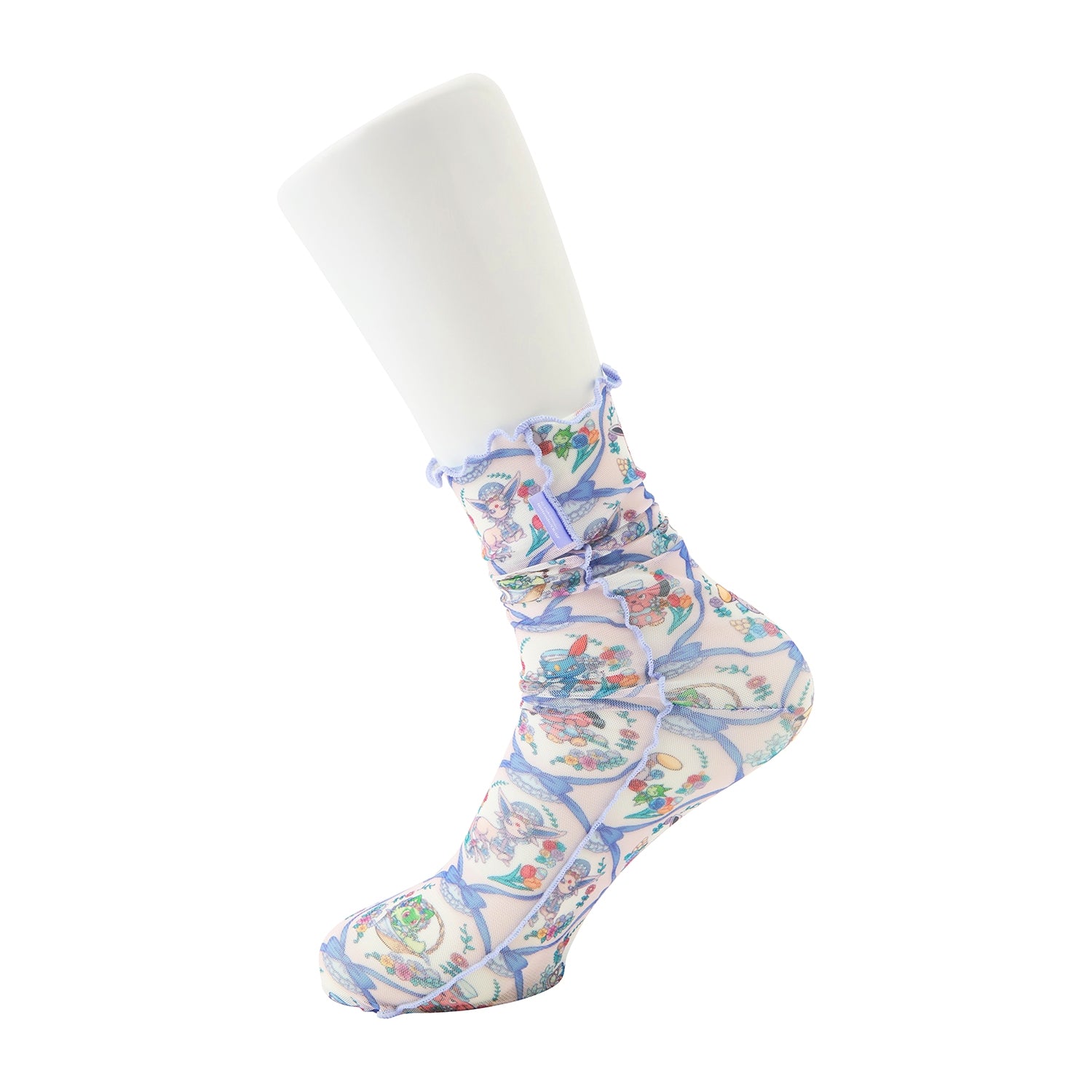 [Choice] Middle socks Sheer socks Pokémon Botanical Easter (23-25cm)