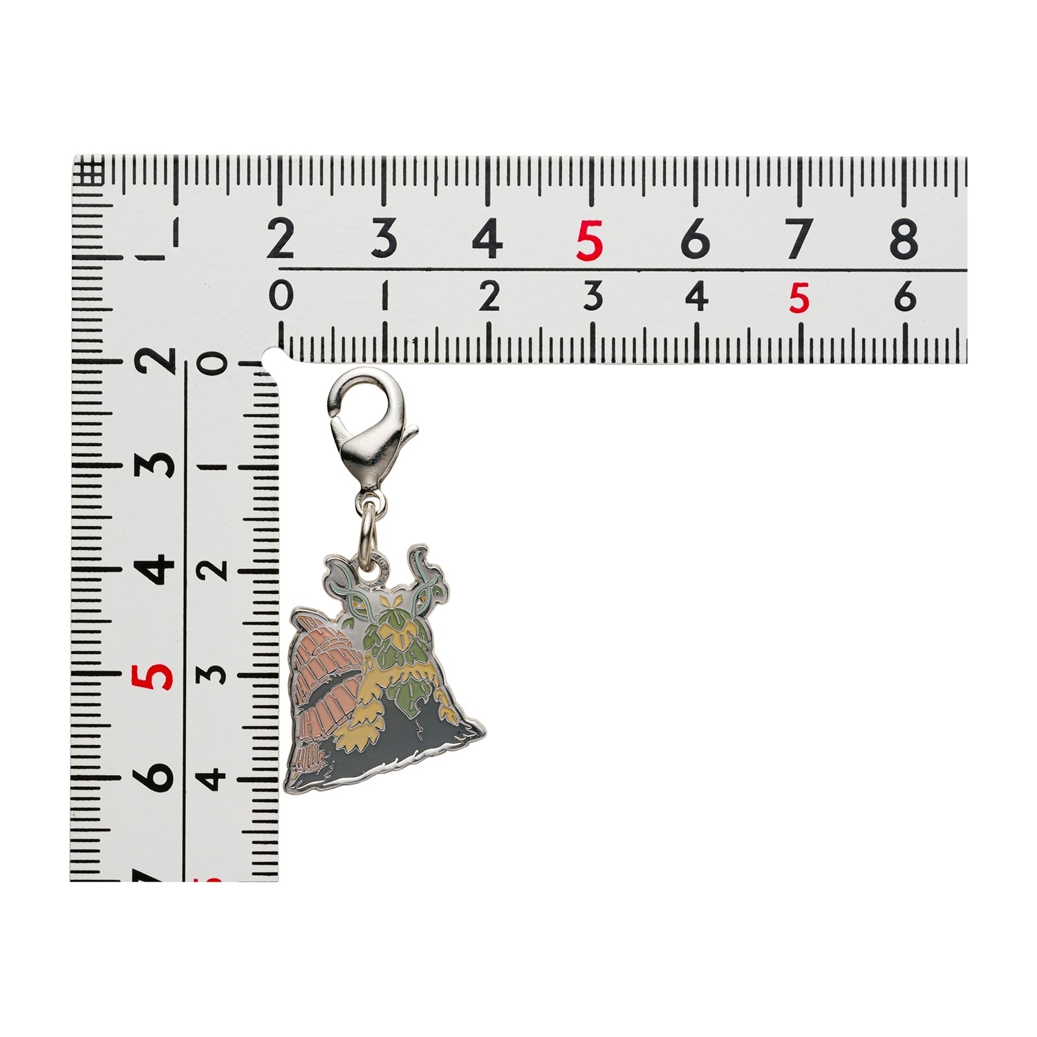 Authentic Pokemon Metal Charm from Japan with detailed design