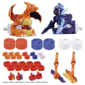 Pokemon Ulti Match Charizard vs Sawblaze figure set from Japan, featuring Charizard