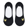 [Choose] Cover socks One point plain Pikachu BK (23-25cm)/(25-27cm)