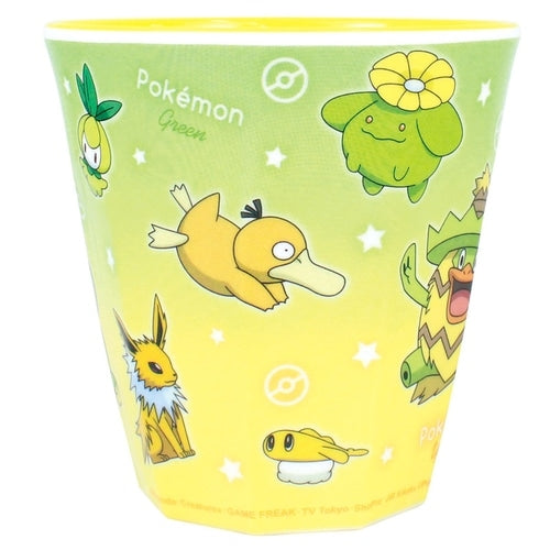 Melamine cup gradation/green & yellow