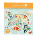Assorted Pokemon stickers summer festival with colorful characters from Japan