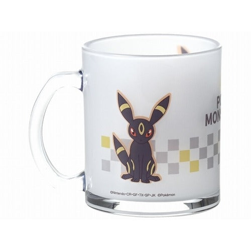 Patterned glass mug Blacky