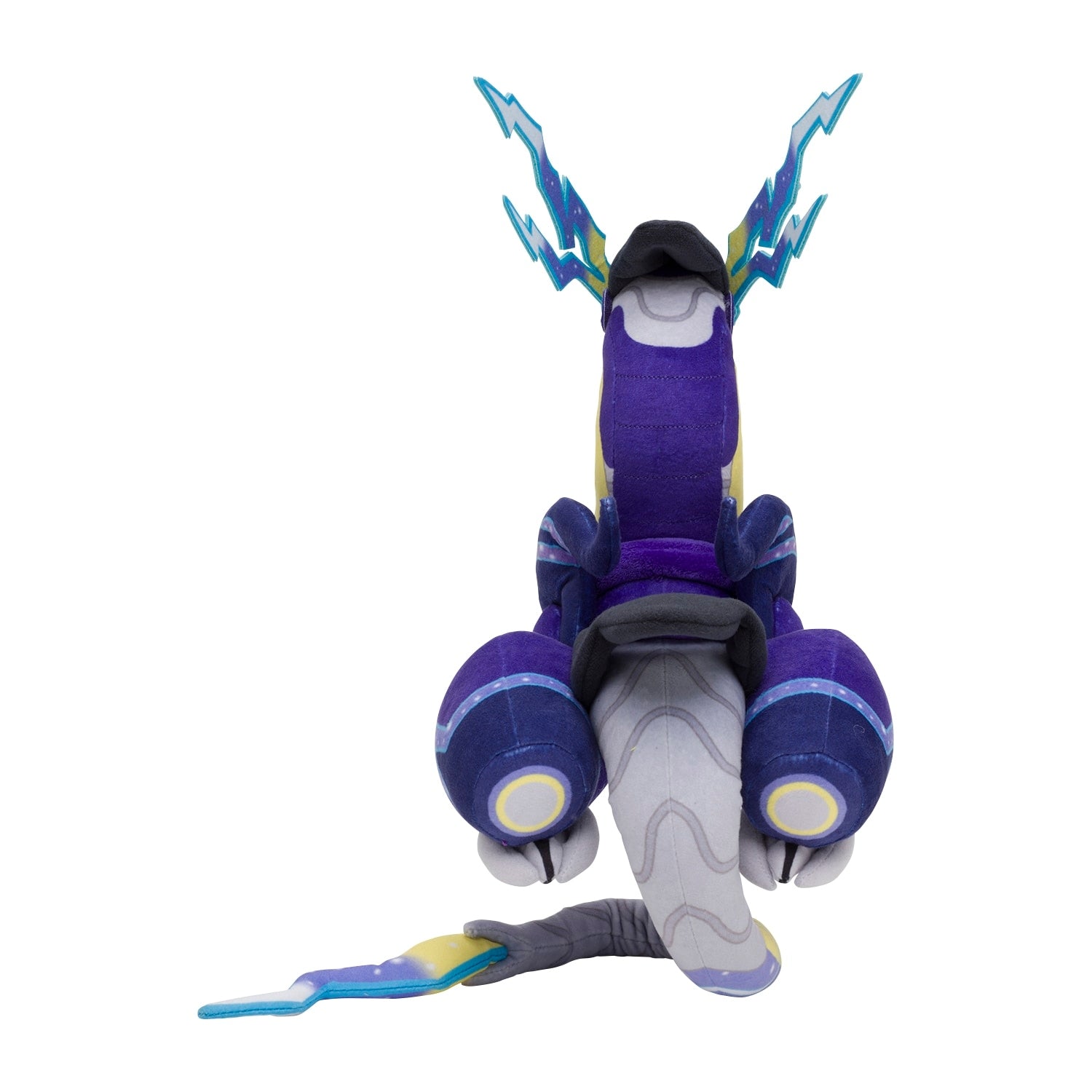 Miraidon plush toy, exclusive Japanese collectible with vibrant colors and cute expression