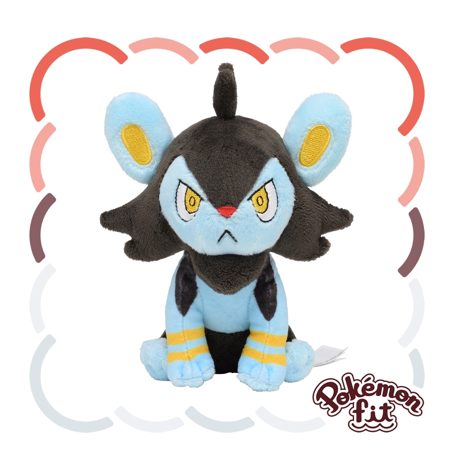 Luxio (#404) Pokémon Fit Plush — Official Pokémon Center Japan