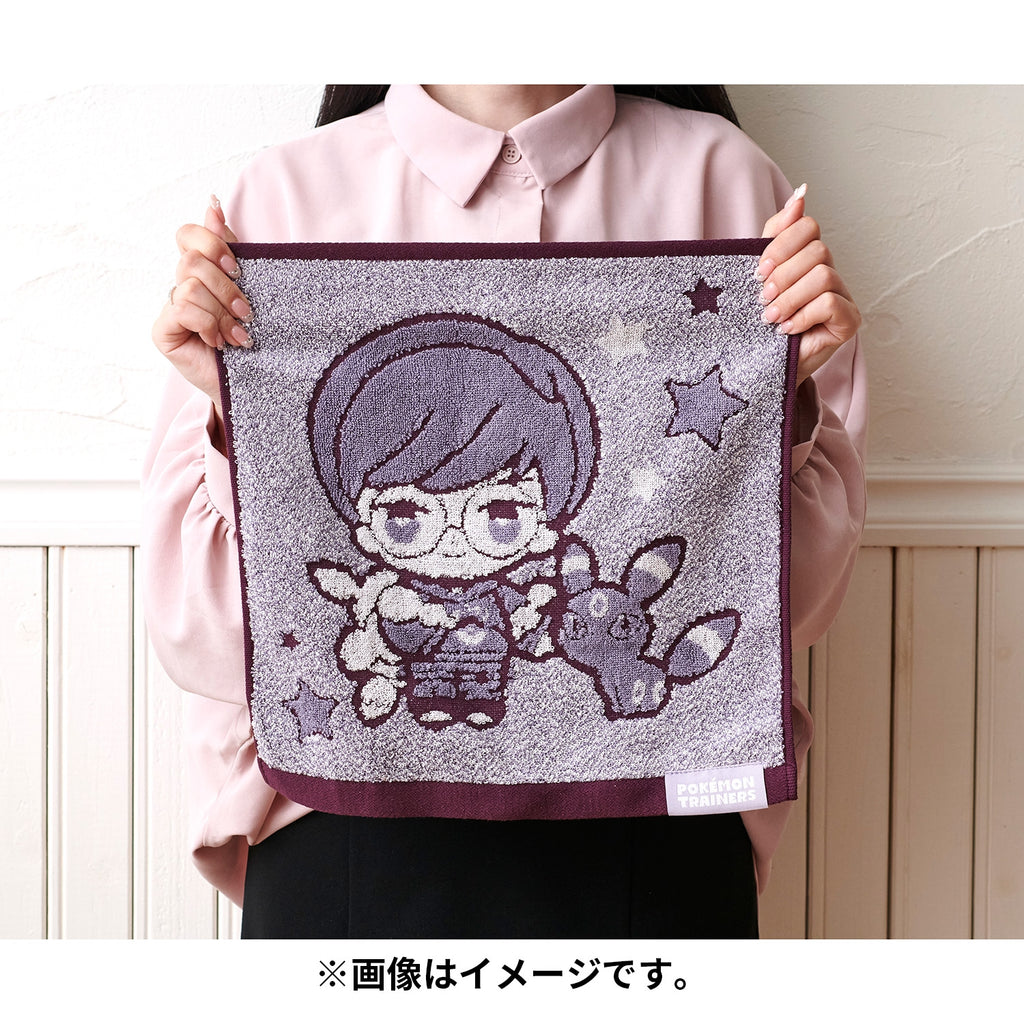 Close-up of Pepper & Mafitif characters on the towel, made in Japan