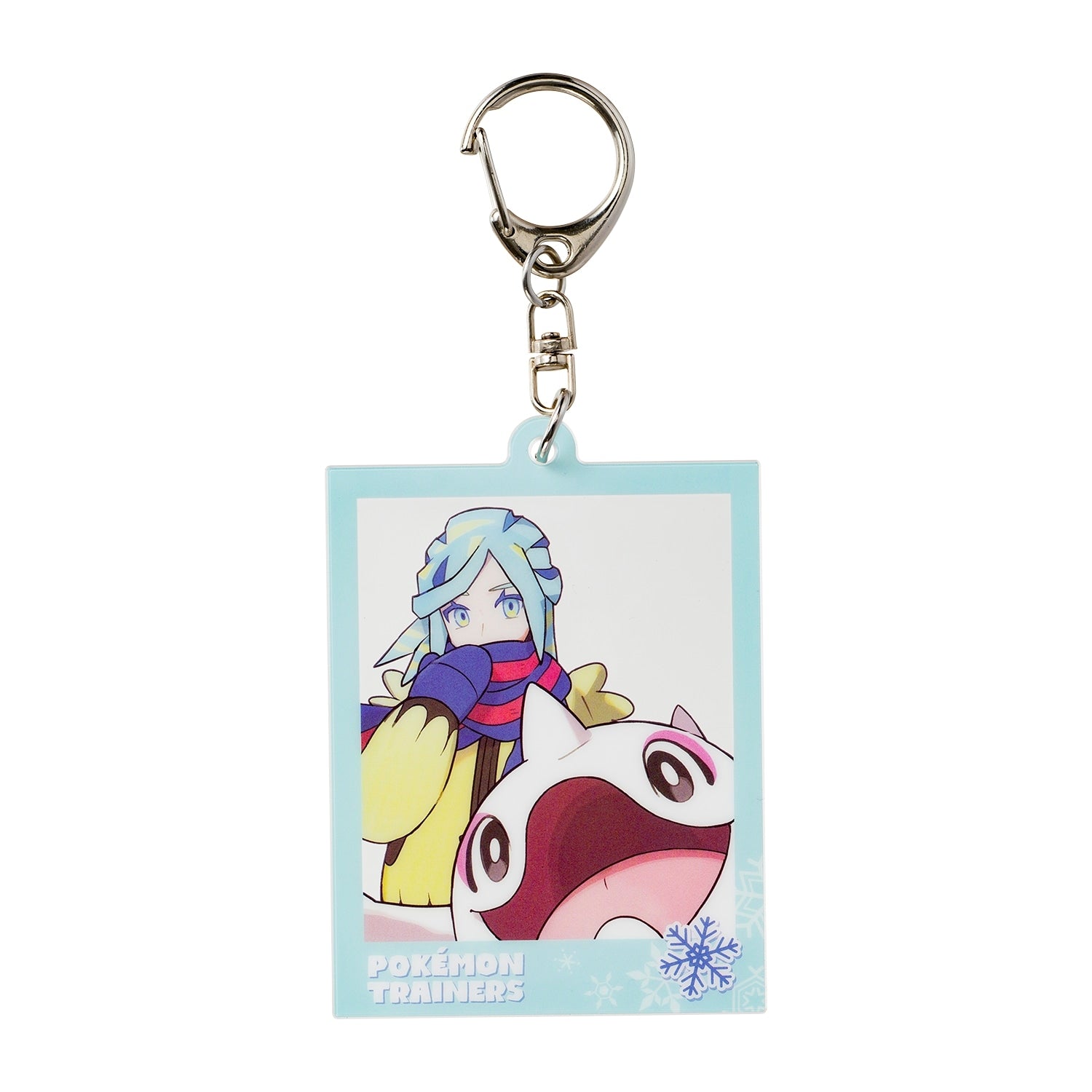 Photo frame style acrylic keychain Grusha & Alwhale POKÉMON TRAINERS