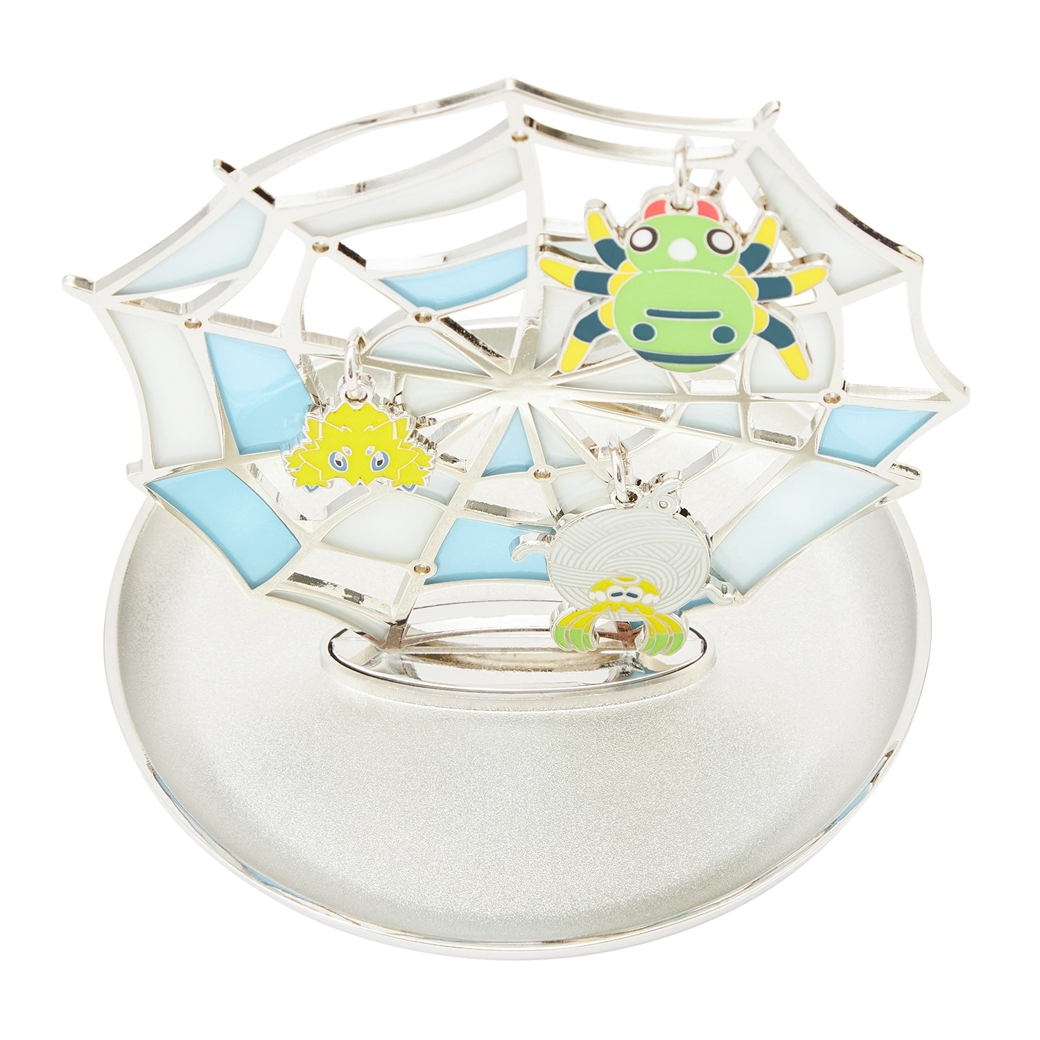 Close-up of Bug Out! accessory stand, highlighting premium quality, from Pokémon Center Japan