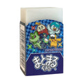 Mamarukun Eraser with vibrant colors from Japan