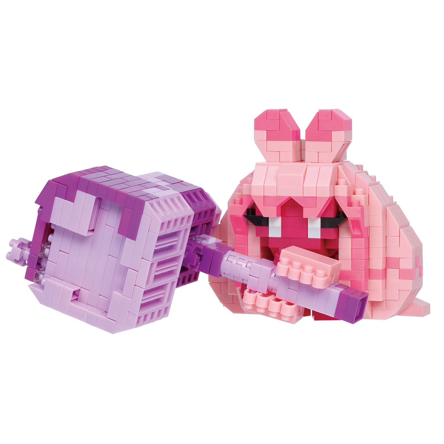 Authentic Nanoblock Dekanuchan RS Pokemon collectible from Japan with vibrant colors