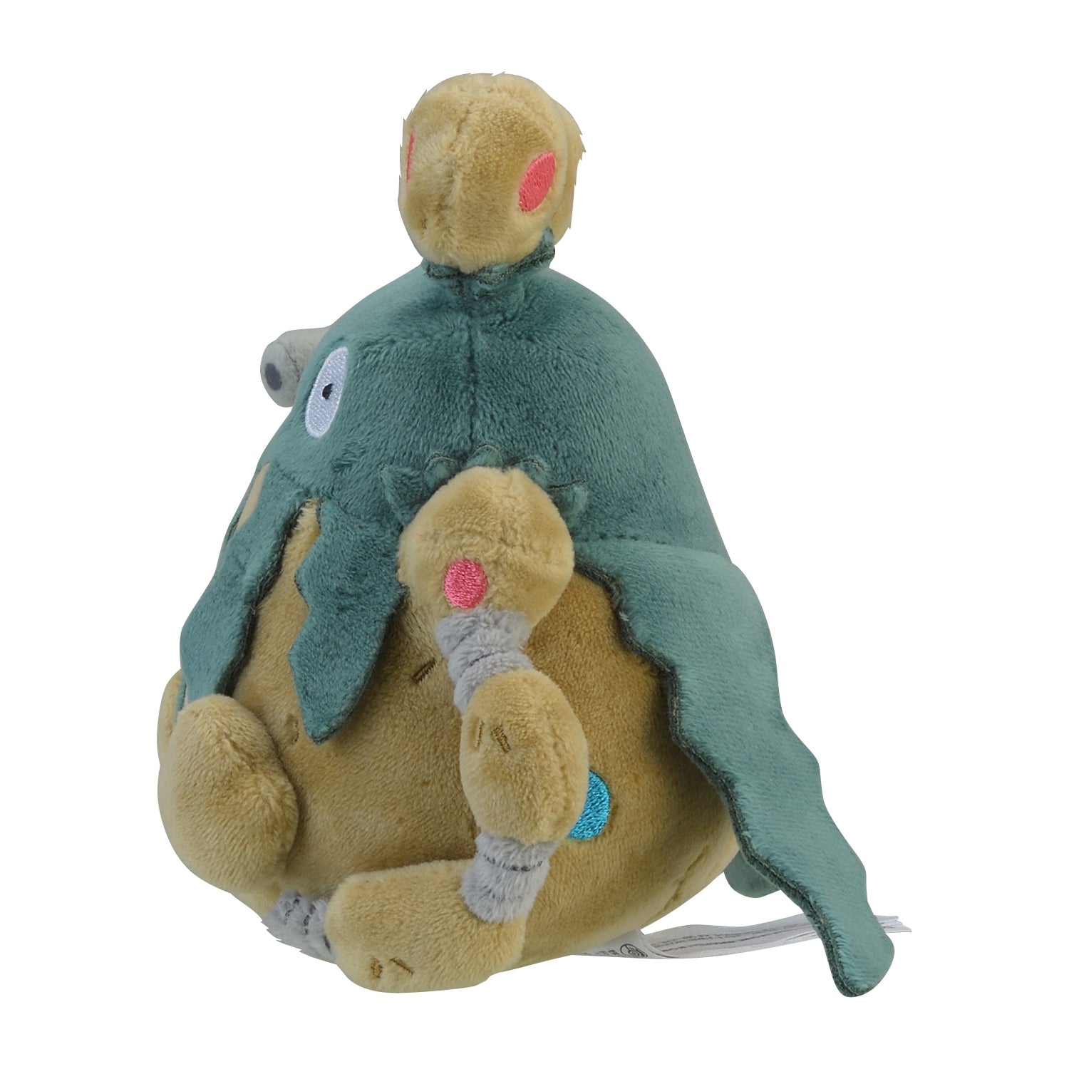 Rear view of 569 Plush Pokemon fit Dustdas Vendor plushie from Japan with vibrant colors