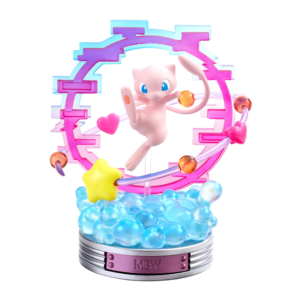Close-up of POKÉMON NEON PARTY★ figure's details, imported from Japan