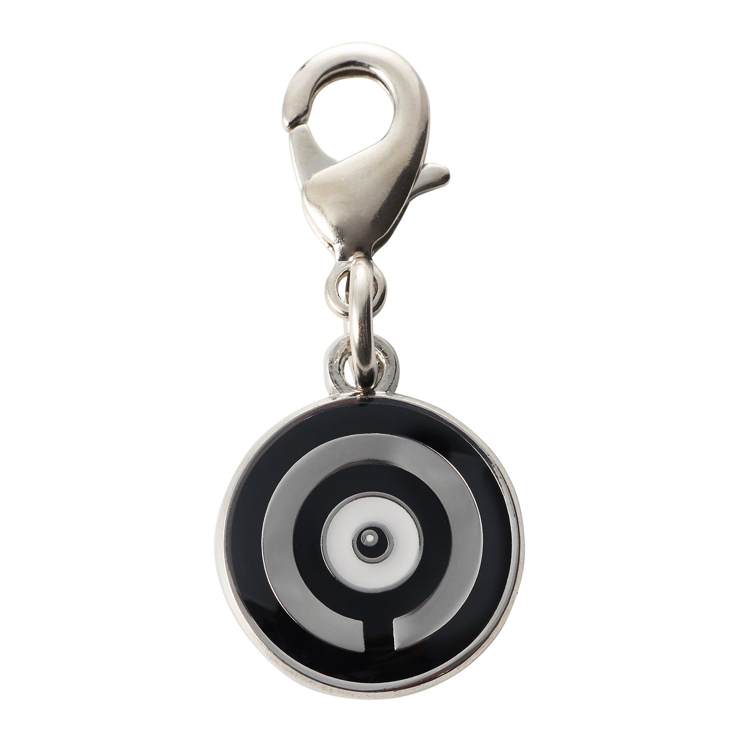 National Encyclopedia Metal Charm 201-O from Japan, featuring a detailed Pokemon character